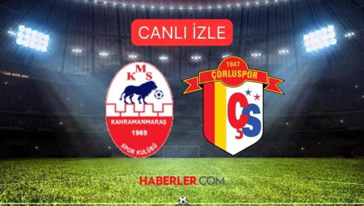 Kahramanmaraşspor – Çorluspor 1947 maçı ne zaman? Kahramanmaraşspor- Çorluspor saat kaçta, hangi kanalda? ZTK MAÇI CANLI İZLE