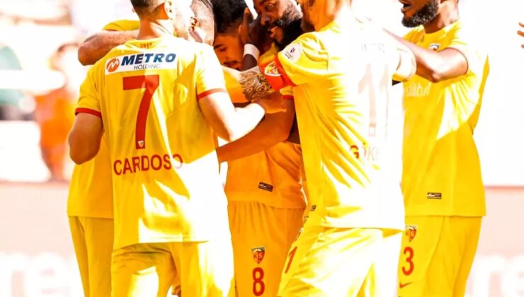 Kayserispor, Hatayspor’u Yenerek İlk Galibiyetini Aldı