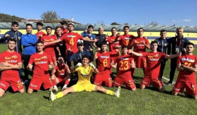 Kayserispor U19, Eyüpspor’u Son Dakikada Geçti
