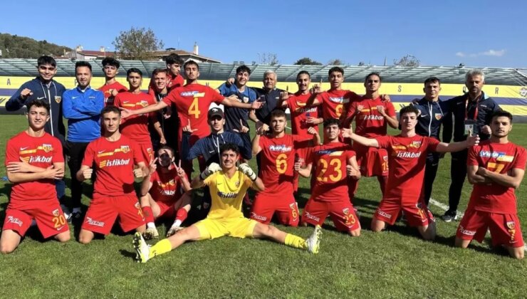 Kayserispor U19, Eyüpspor’u Son Dakikada Geçti