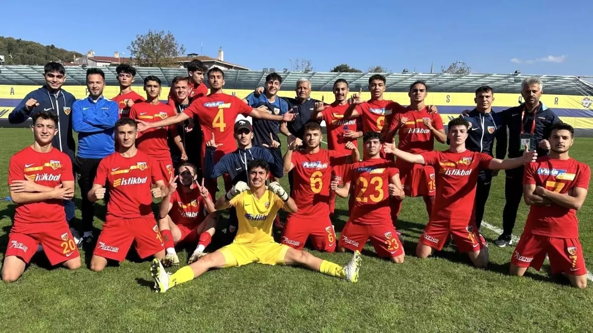 Kayserispor U19, Eyüpspor’u Son Dakikada Geçti