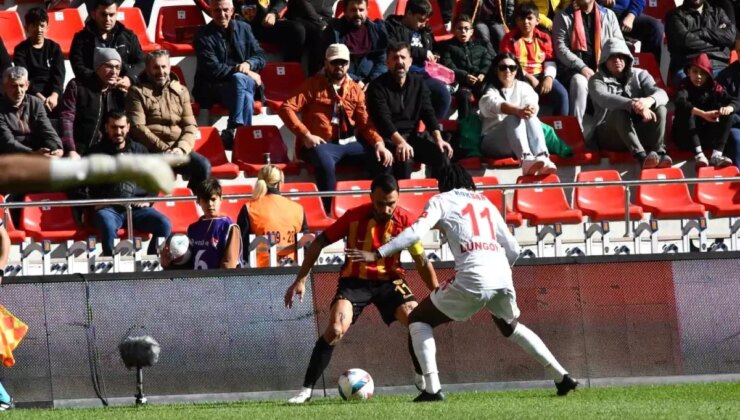 Kayserispor ve Gaziantep FK 2-2 Berabere Kaldı