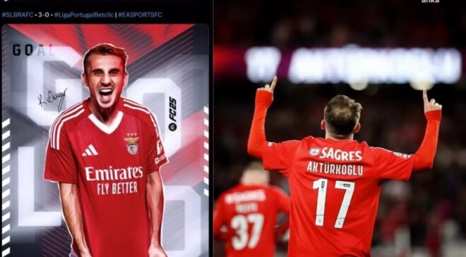 Kerem Aktürkoğlu Benfica’da Fırtına Gibi Esiyor!