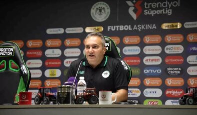 Konyaspor Teknik Sorumlusu Fatih Serkan Albayrak: ‘Oyuncularımızın Emekleri Üst Seviyeydi’