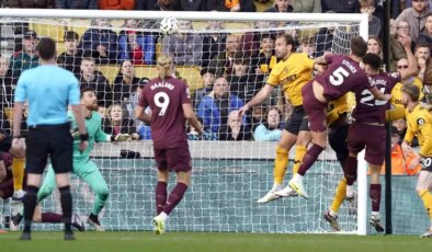 Manchester City, Wolverhampton’ı Son Dakika Golüyle Yendi