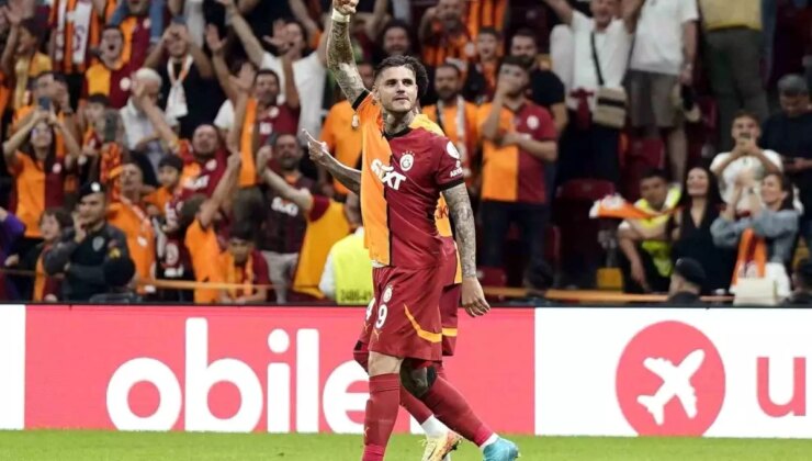 Mauro Icardi, Beşiktaş derbisinde 5 maçta 5 gol atarak dikkat çekti