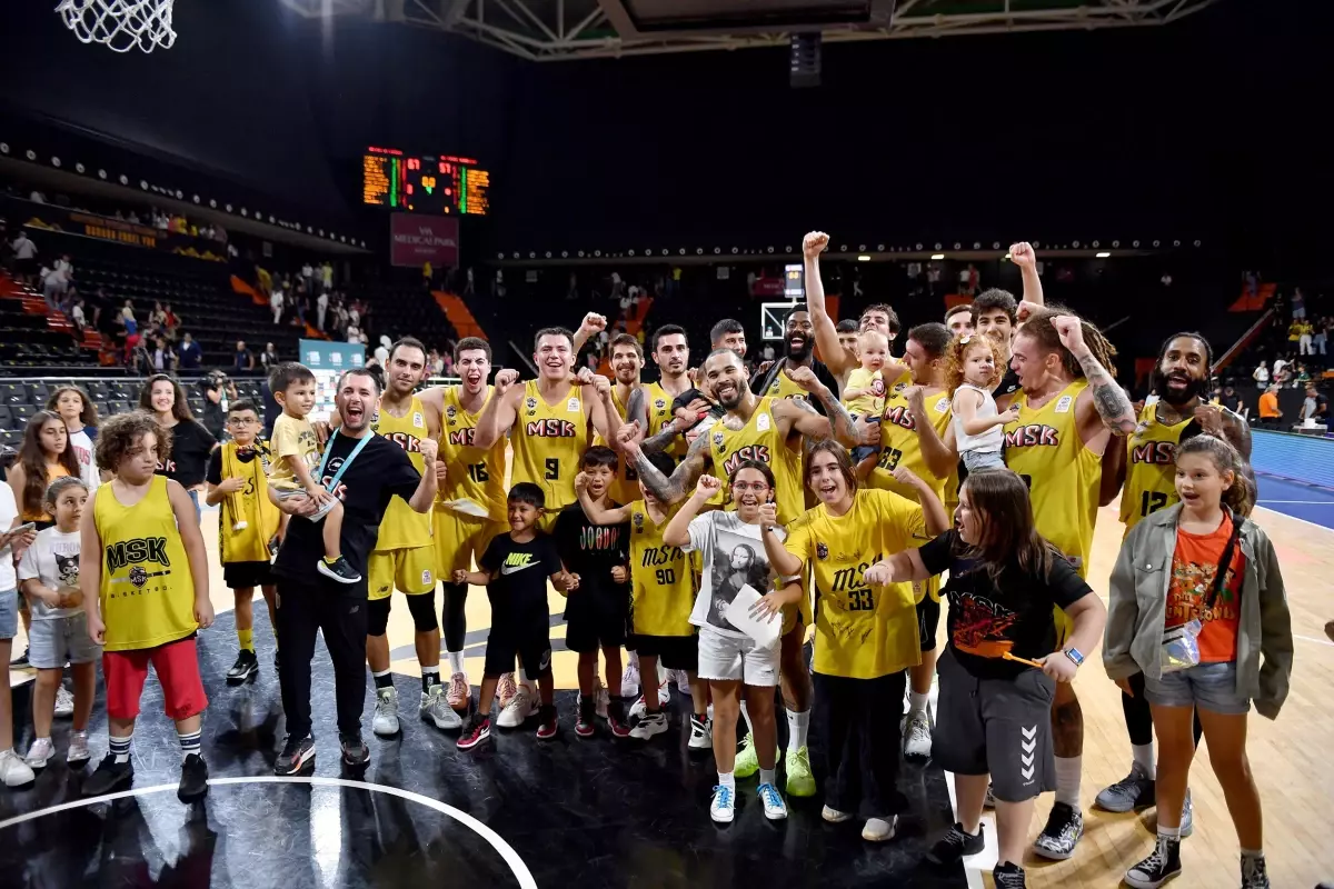 Mersin Spor Kulübü Manisa Basket Maçına Hazırlanıyor
