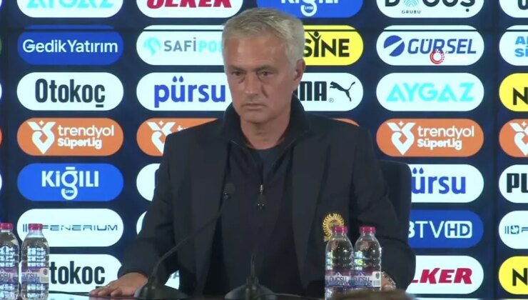 Mourinho: ‘Kaçırdığımız goller sonrası hayal kırıklığı yaşadım’