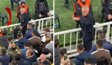 Mourinho kendisine taktik veren taraftarı yerin dibine soktu