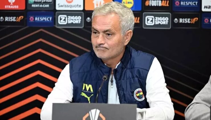 Mourinho’dan “Fenerbahçe’ye geldiğinize pişman mısınız?” sorusuna olay yanıt