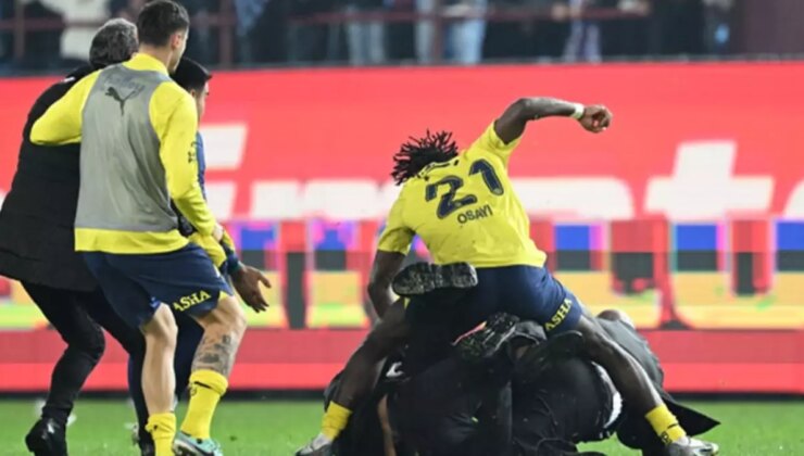 Olaylı Trabzonspor-Fenerbahçe maçında 4 futbolcuya yaralama suçundan dava açılabilir