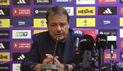 Panathinaikos’un Başantrenörü Ergin Ataman: ‘Son çeyrekte top kayıpları yaşadık, ama galibiyet önemli’