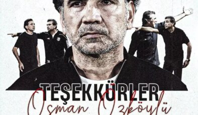 Pendikspor Teknik Direktörü Osman Özköylü İle Yollarını Ayırdı