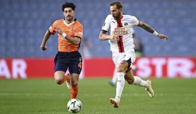 RAMS Başakşehir, Rapid Wien’e 2-1 mağlup oldu