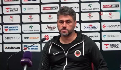 Recep Karatepe: “Çok fazla gol fırsatı yakaladığımız maçta sonuca gidemedik”