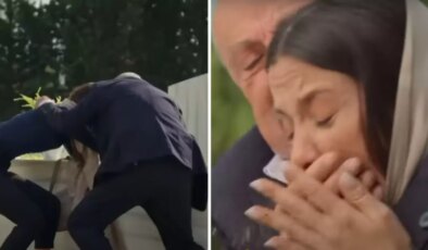Reyting için yapılana bakın! Öpüşen kızına annesinin mezar toprağını yedirdi