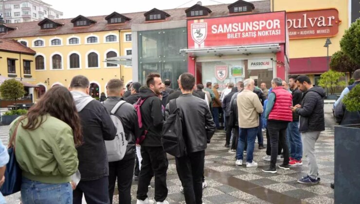 Samsunspor-Fenerbahçe Maçına Yoğun İlgi