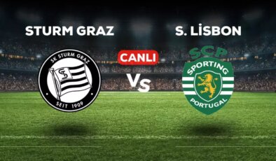Sturm Graz Sporting Lisbon maçı CANLI izle! (ŞİFRESİZ) Sturm Graz Sporting Lisbon maçı hangi kanalda, canlı yayın nerede ve nasıl izlenir?