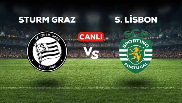 Sturm Graz Sporting Lisbon maçı CANLI izle! (ŞİFRESİZ) Sturm Graz Sporting Lisbon maçı hangi kanalda, canlı yayın nerede ve nasıl izlenir?
