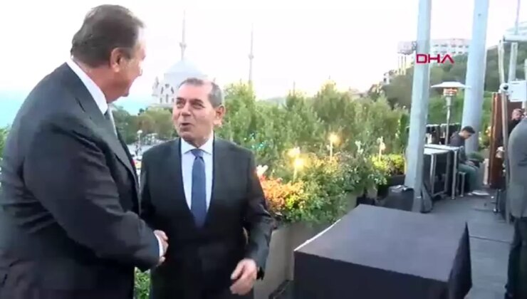 TFF Başkanı Hacıosmanoğlu, Beşiktaş Başkanı Arat ve Galatasaray Başkanı Özbek, Tüpraş Stadyumu’nda bir araya geldi