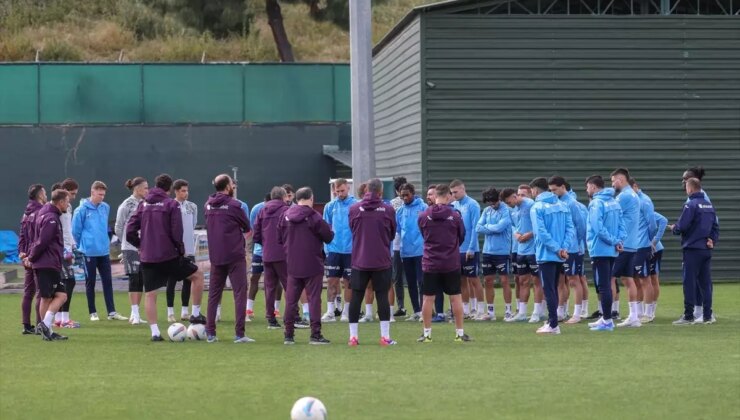 Trabzonspor, Göztepe Maçı Hazırlıklarına Başladı