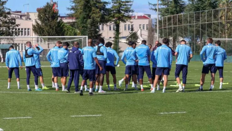 Trabzonspor, Göztepe Maçı Hazırlıklarını Sürdürüyor