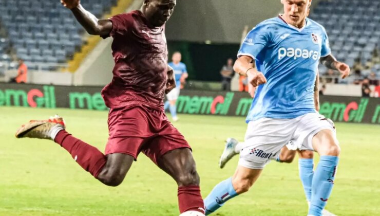 Trabzonspor, Hatayspor ile 1-1 Berabere Kaldı