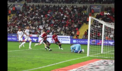 Trendyol Süper Lig’de Gaziantep FK ve Beşiktaş 1-1 Berabere Kaldı