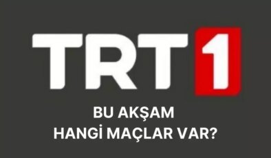 TRT 1 YAYIN AKIŞI 23 EKİM: Bu akşam TRT 1’de hangi maçlar var? UEFA Avrupa ve Şampiyonlar Ligi maçları!