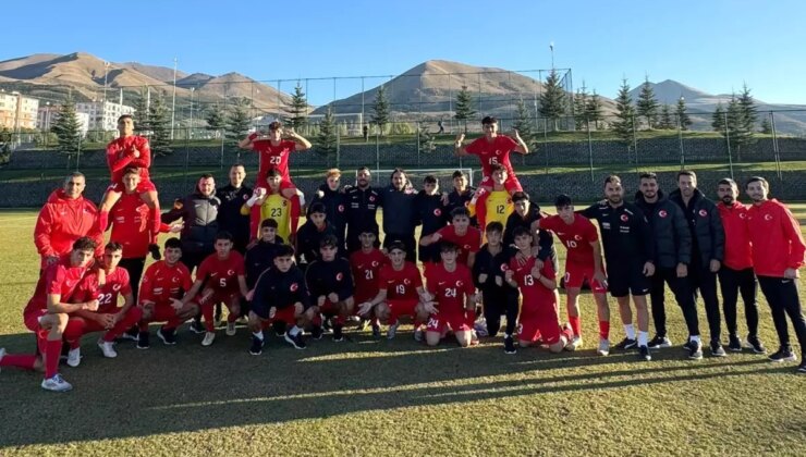 U16 Milli Takım, Azerbaycan’ı 6-0 Yenerek İkinci Maçını Kazandı