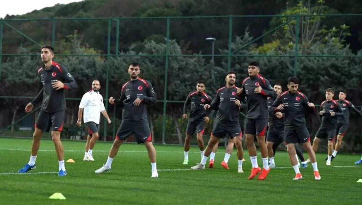 Ümit Milli Takım, Letonya Maçı Hazırlıklarına Başladı