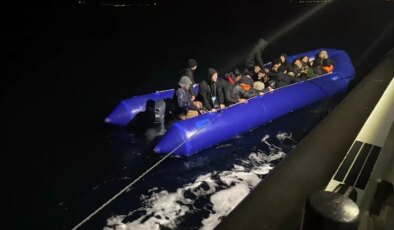 Çanakkale Açıklarında 31 Düzensiz Göçmen Yakalandı