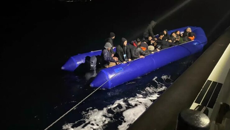Çanakkale Açıklarında 31 Düzensiz Göçmen Yakalandı