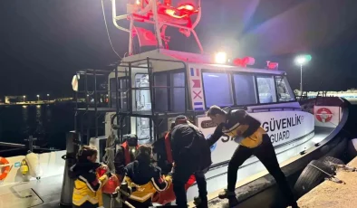 Gökçeada’da Tıbbi Tahliye Gerçekleştirildi