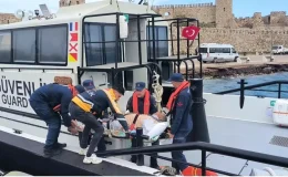 Bozcaada’da Solunum Yetmezliği Çeken Hasta Tıbbi Tahliye Edildi