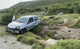 Çanakkale’de Otomobilin Şarampole Devrilmesi Sonucu 4 Yaralı