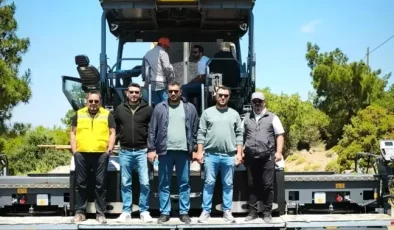 Ayvacık’ta Sıcak Asfalt Çalışmaları Başladı