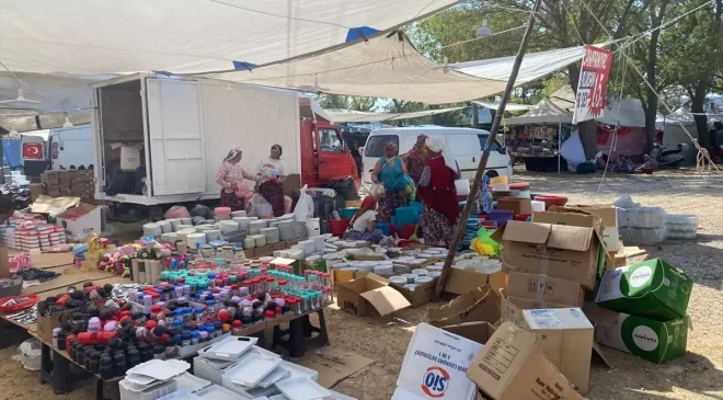 Ayvacık’ta Geleneksel Hayvan ve Emtia Panayırı Başladı