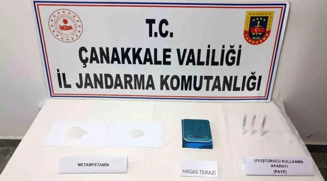 Çanakkale’de Uyuşturucu Operasyonu: 1 Tutuklama