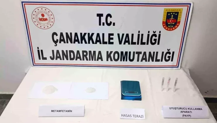 Çanakkale’de Uyuşturucu Operasyonu: 1 Tutuklama