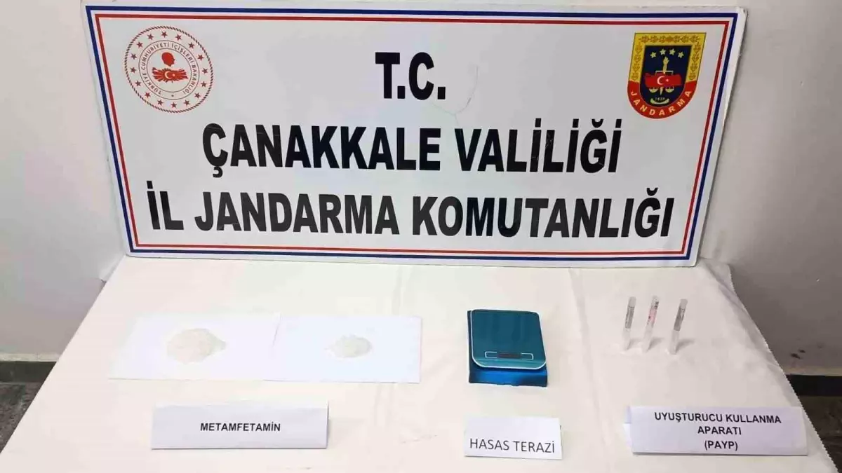 Çanakkale’de Uyuşturucu Operasyonu: 1 Tutuklama