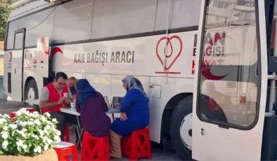 Gelibolu’da Kan Bağışı Kampanyasına Yoğun İlgi