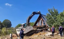 Çanakkale’de 16 Kaçak Yapı Yıkıldı
