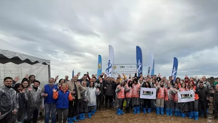 ÇANAKKALE’DE 20 BİN FİDAN DİKİLDİ: “81 İLDE 81 ORMAN” PROJESİ YENİDEN HAYATA GEÇTİ