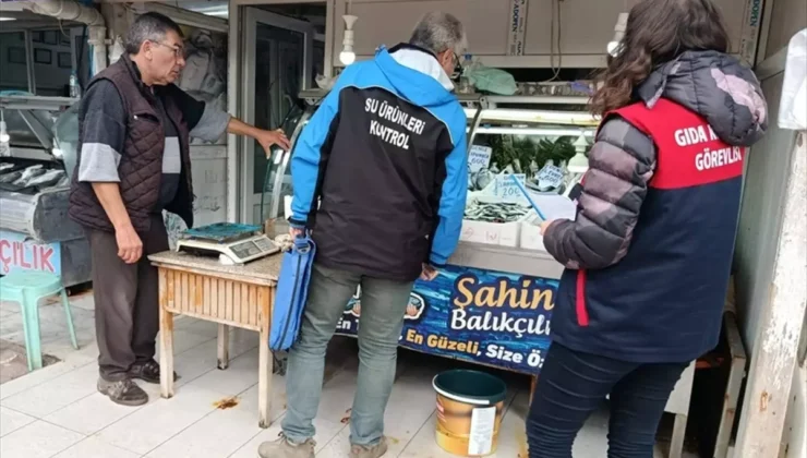 Gelibolu’da Balık Satış Yerlerine Sıkı Denetim