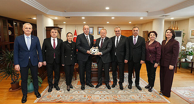 Oda ve Borsa Yönetiminden RTÜK Başkanı Mehmet Daniş’e Hayırlı Olsun Ziyareti