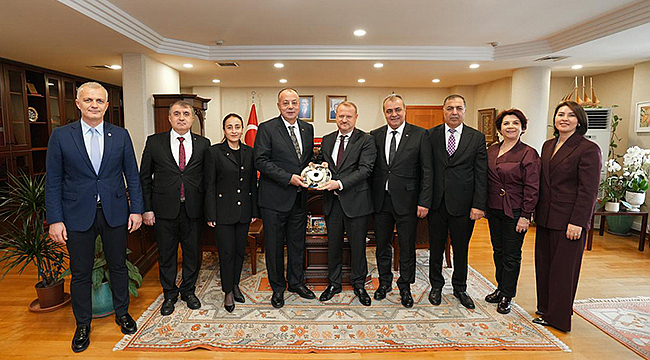 Oda ve Borsa Yönetiminden RTÜK Başkanı Mehmet Daniş’e Hayırlı Olsun Ziyareti