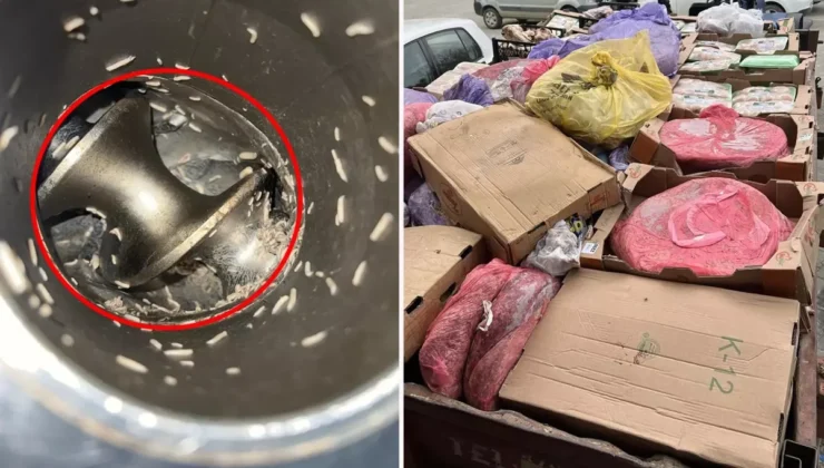 Gökçeada’da Şarküteride Skandal: Kıyma Makinesi Kurtlandı, Bozuk Etler İmha Edildi