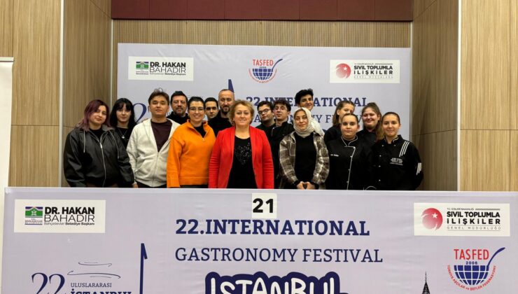 22. Uluslararası İstanbul Mutfak Günleri Festivali’nde Çanakkale Okullarından Büyük Başarı