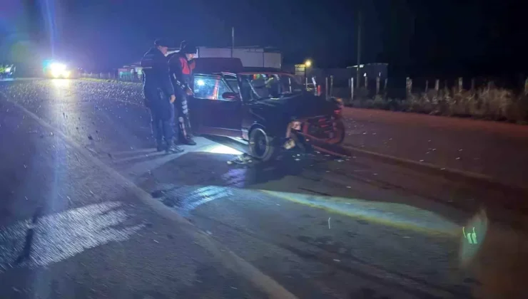 Bayramiç’te Otomobil ile Motosiklet Çarpıştı: 3 Yaralı